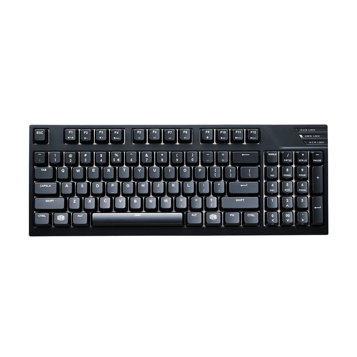 Cooler Master Masterkeys Pro M Intelligent White Leds Mechanical Gaming Keyboard (Cherry MX Red Switch)
