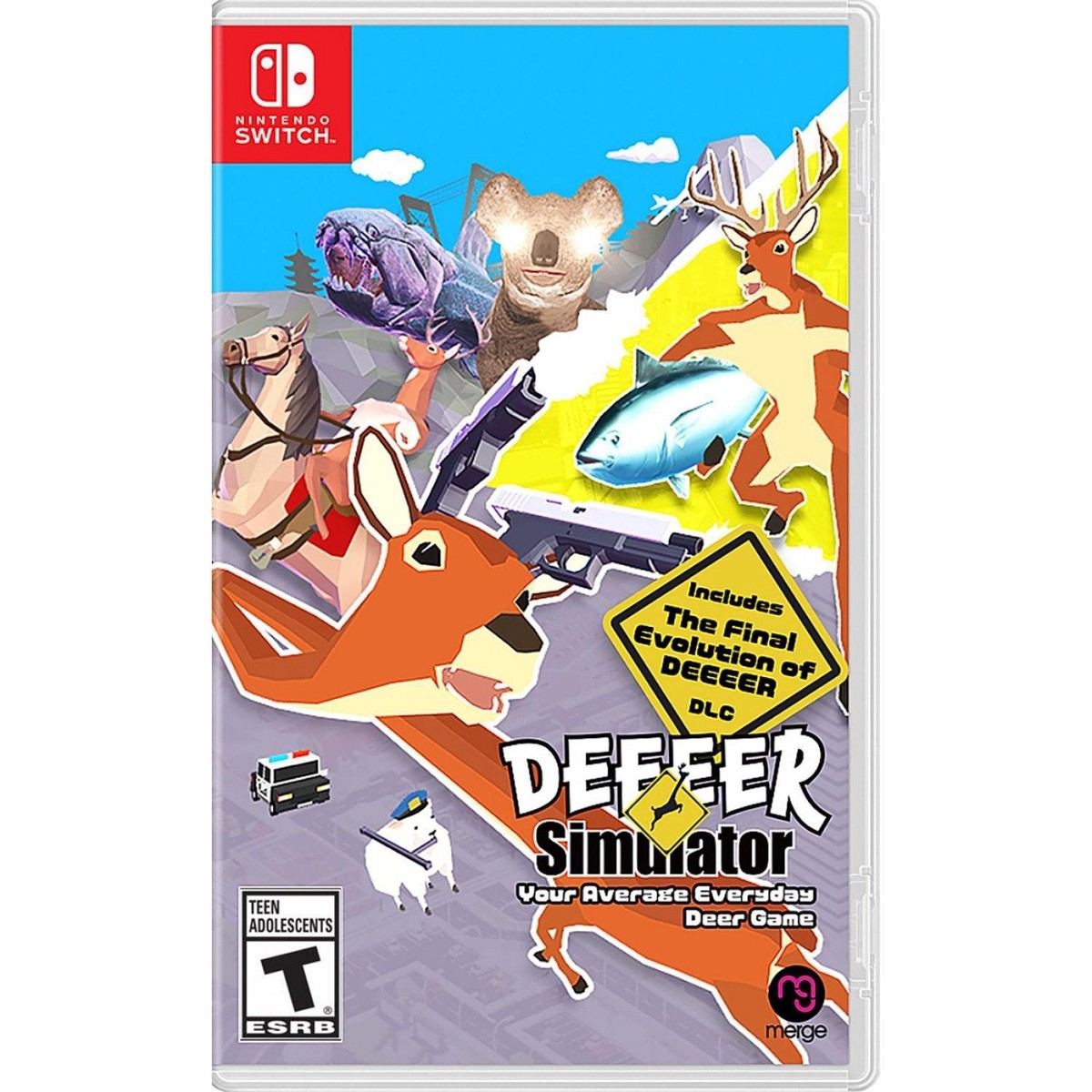 Nintendo Switch Deeeer Simulator Your Average Everyday Deer Game (US) (Eng/Fr)