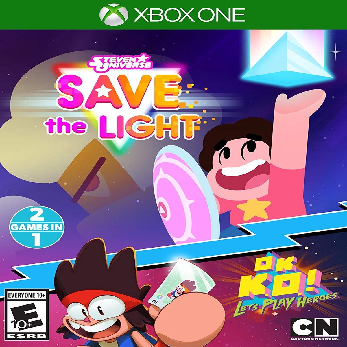 Xbox One Steven Universe Save The Light and OK K.O Lets Play Heroes (NTSC) (ENG/FR)