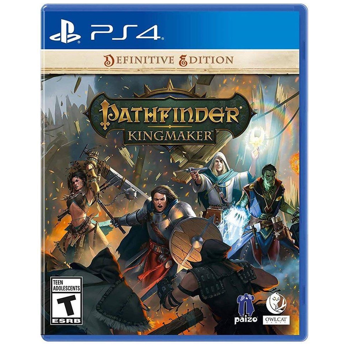 PS4 Pathfinder Kingmaker Definitive Edition All (Eng/FR)