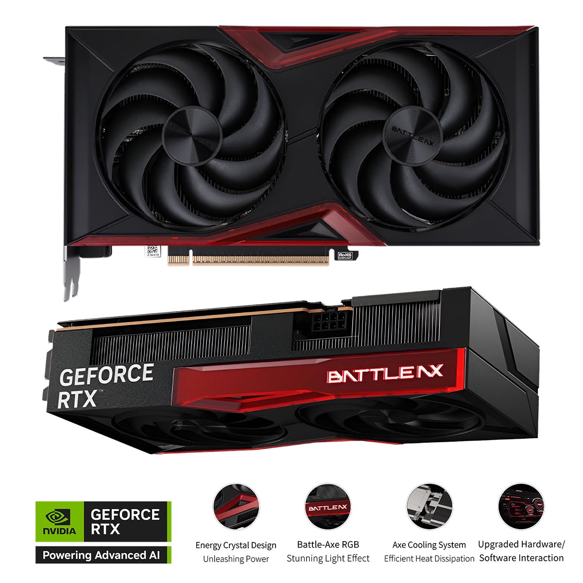 ColorFul GeForce RTX 5060 TI Battle AX DUO 16GB-V GDDR7 Graphics Card