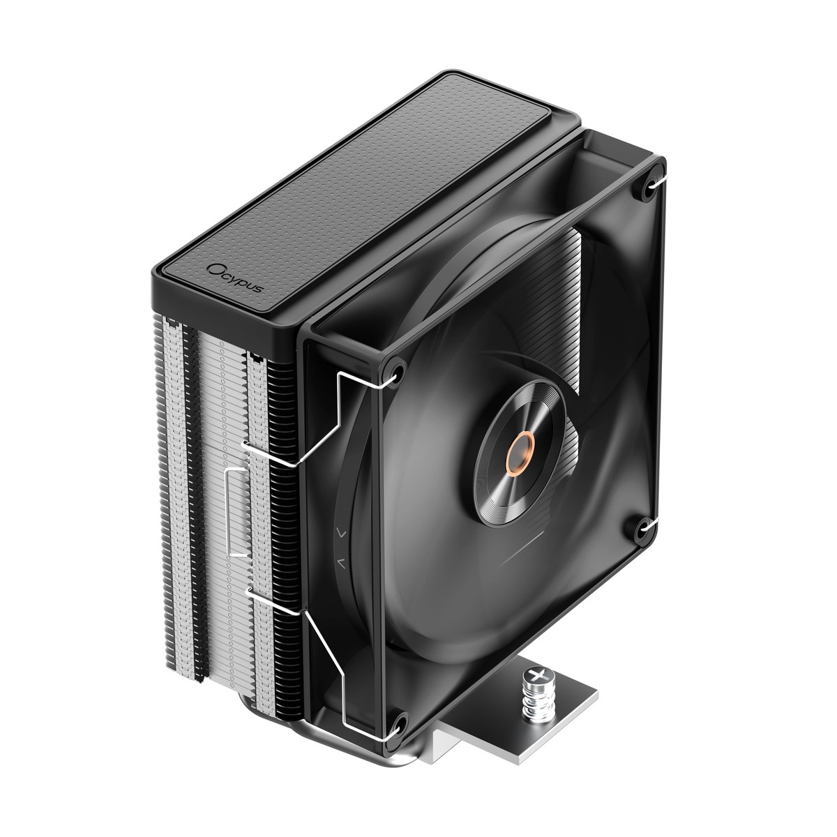 Ocypus Delta A40 Elite 4 Heat Pipe High-Performance Single-Tower Air Cooler (Black) (Delta-A40-BK1NNWN00E-GL)