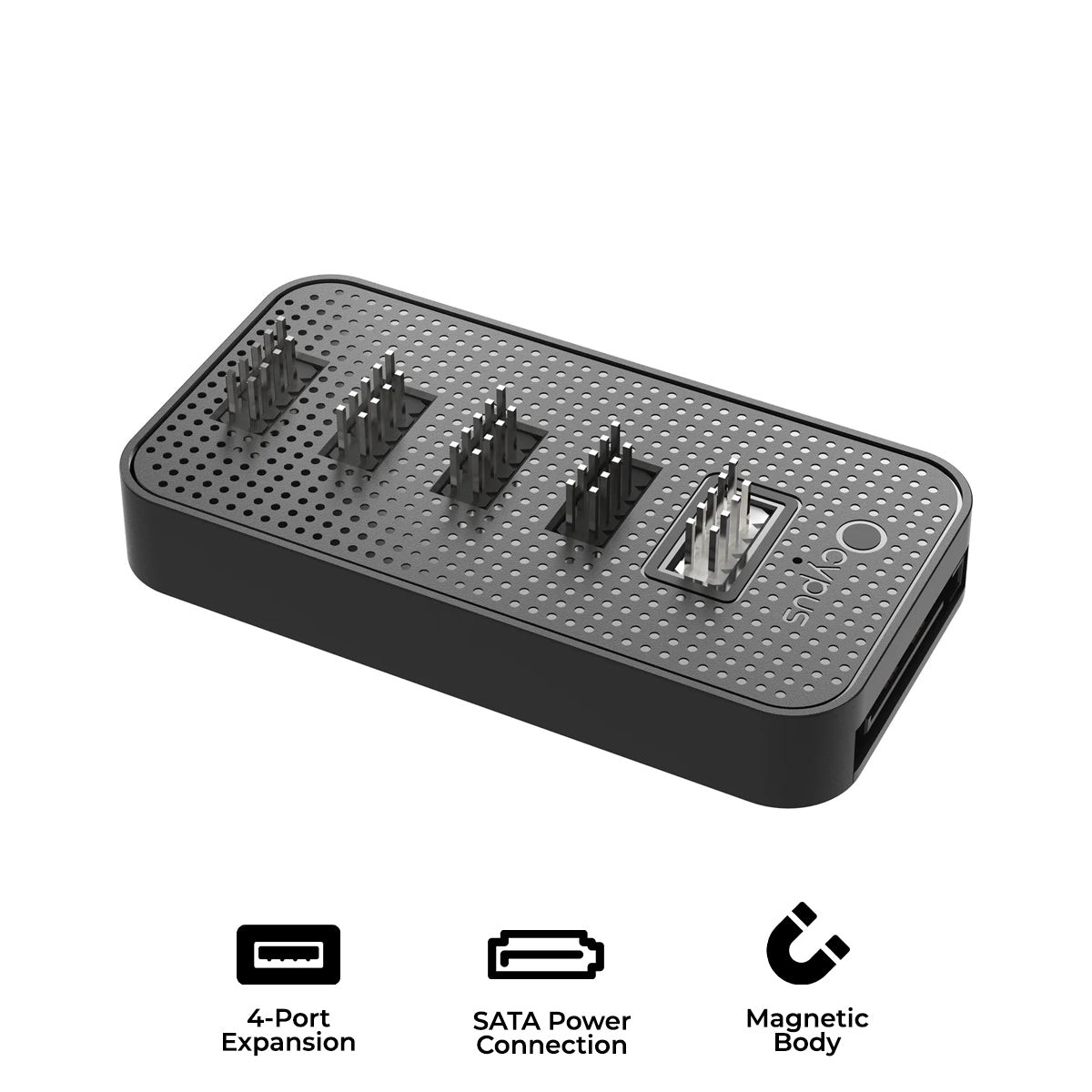 Ocypus Delta EU04 Internal USB Hub (Black) (Delta-EU04-BKN00XXX-GL)