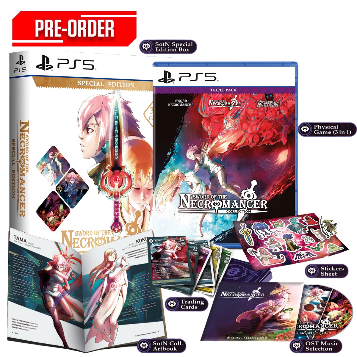 PS5 Sword of the Necromancer Collection Special Edition Pre-Order Downpayment