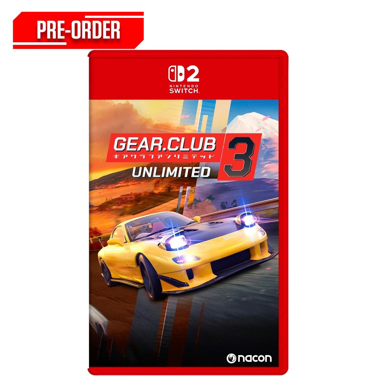 Nintendo Switch 2 Gear.Club Unlimited 3 Pre-Order Downpayment
