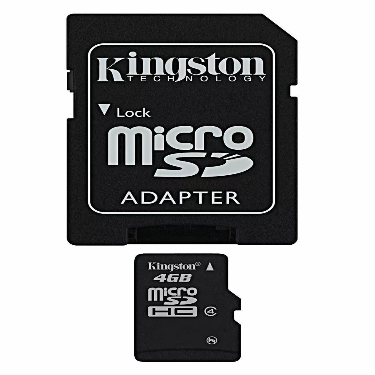 Kingston 4GB MicroSD HC Class 4 Memory Card for Smartphone Tablet SDC4/4GB