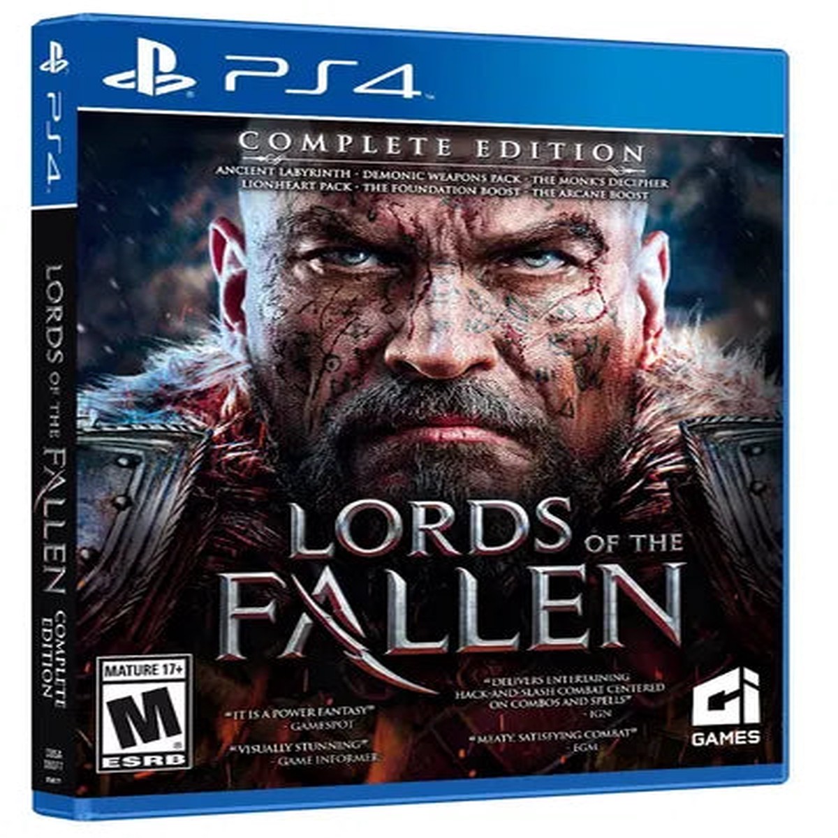 PS4 LORDS OF THE FALLEN COMPLETE EDITION ALL