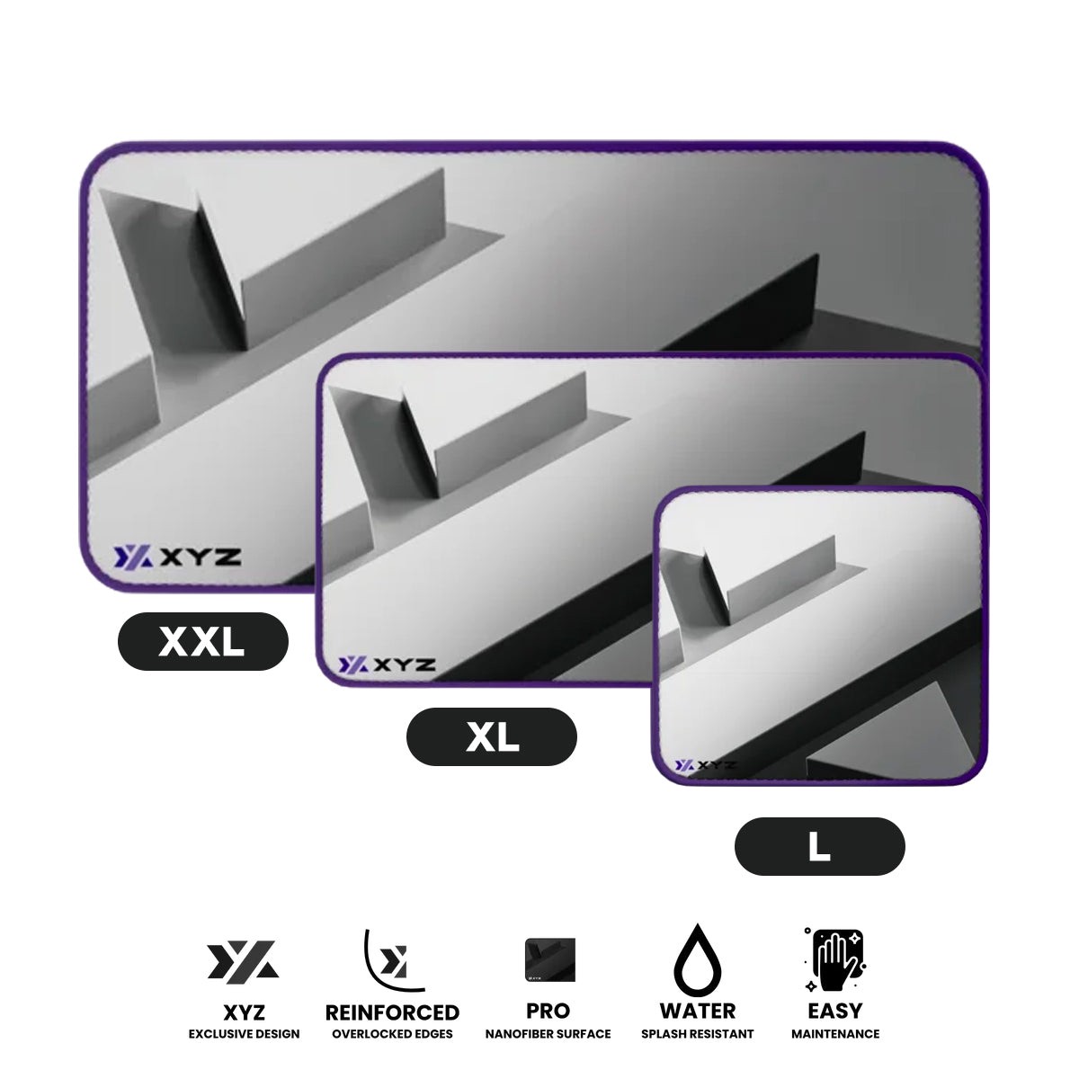 XYZ PulsePad Series (White) (L, XL, XXL)