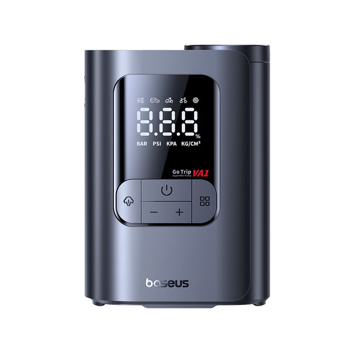 Baseus GoTrip VA1 Super Mini Wireless Inflator 19-Cylinder 82W (Cosmic Black) (C0119501)