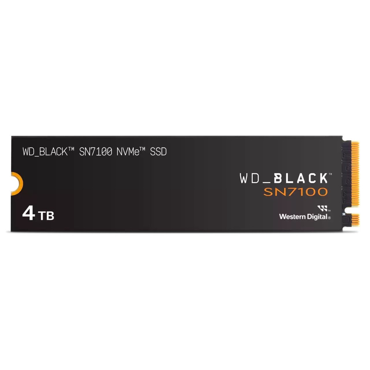 WD Black SN7100 4TB NVMe PCIe Gen 4.0 M.2 2280 7000MB/s Read Speed Internal Gaming SSD (WDS400T4X0E)