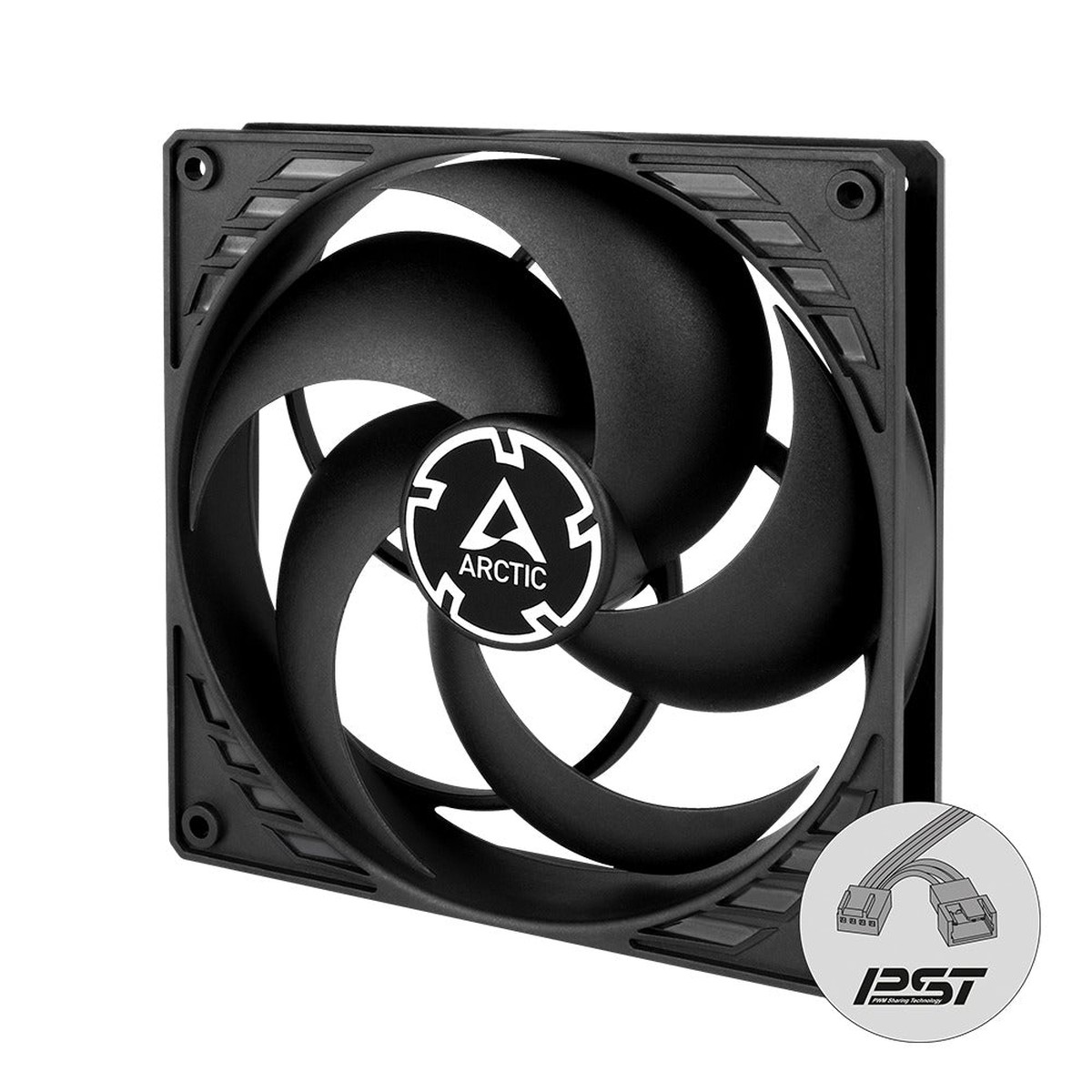 Arctic P14 PWM PST Pressure-Optimised 140mm Single Fan with PWM PST (Black) (ACFAN00125A)