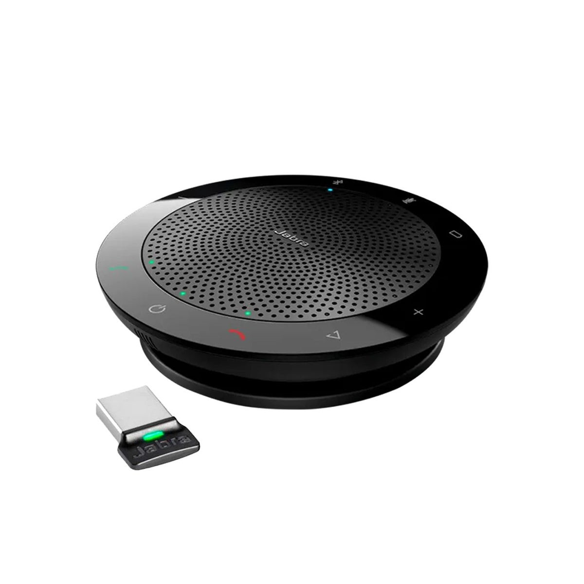 Jabra Speak 510+ MS with Link 370 USB Dongle Wireless Bluetooth Speakerphone