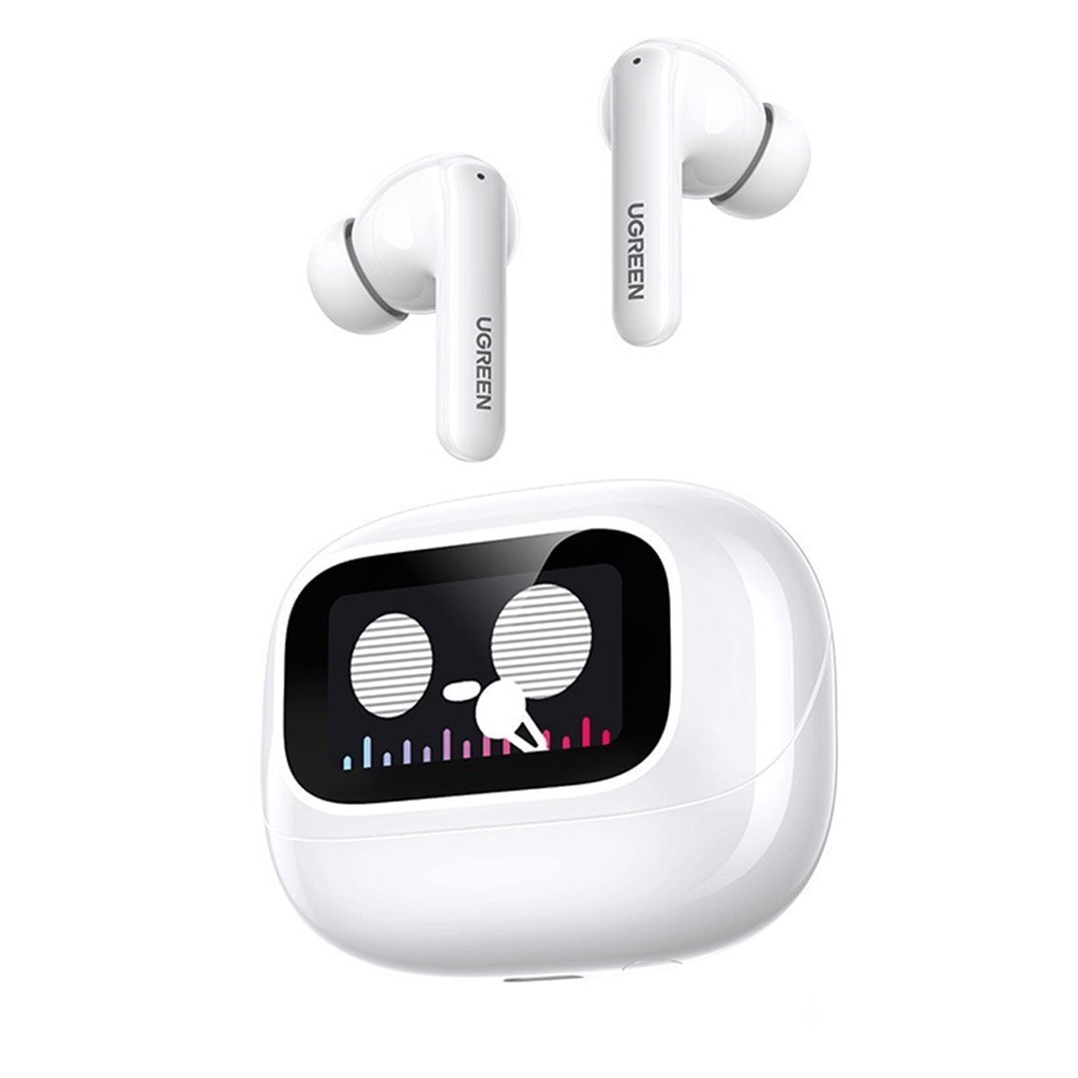 Ugreen EchoBuds Magic Hybrid Active Noise-Cancelling Earbuds White (WS211/55137)