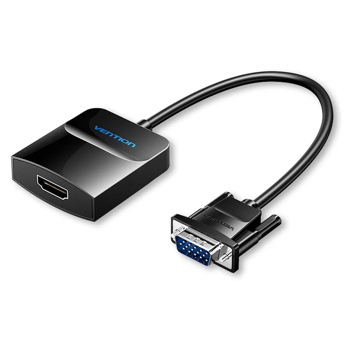 Vention VGA to HDMI Converter with Female Micro USB & Audio Port - 0.15M (ACNBB)