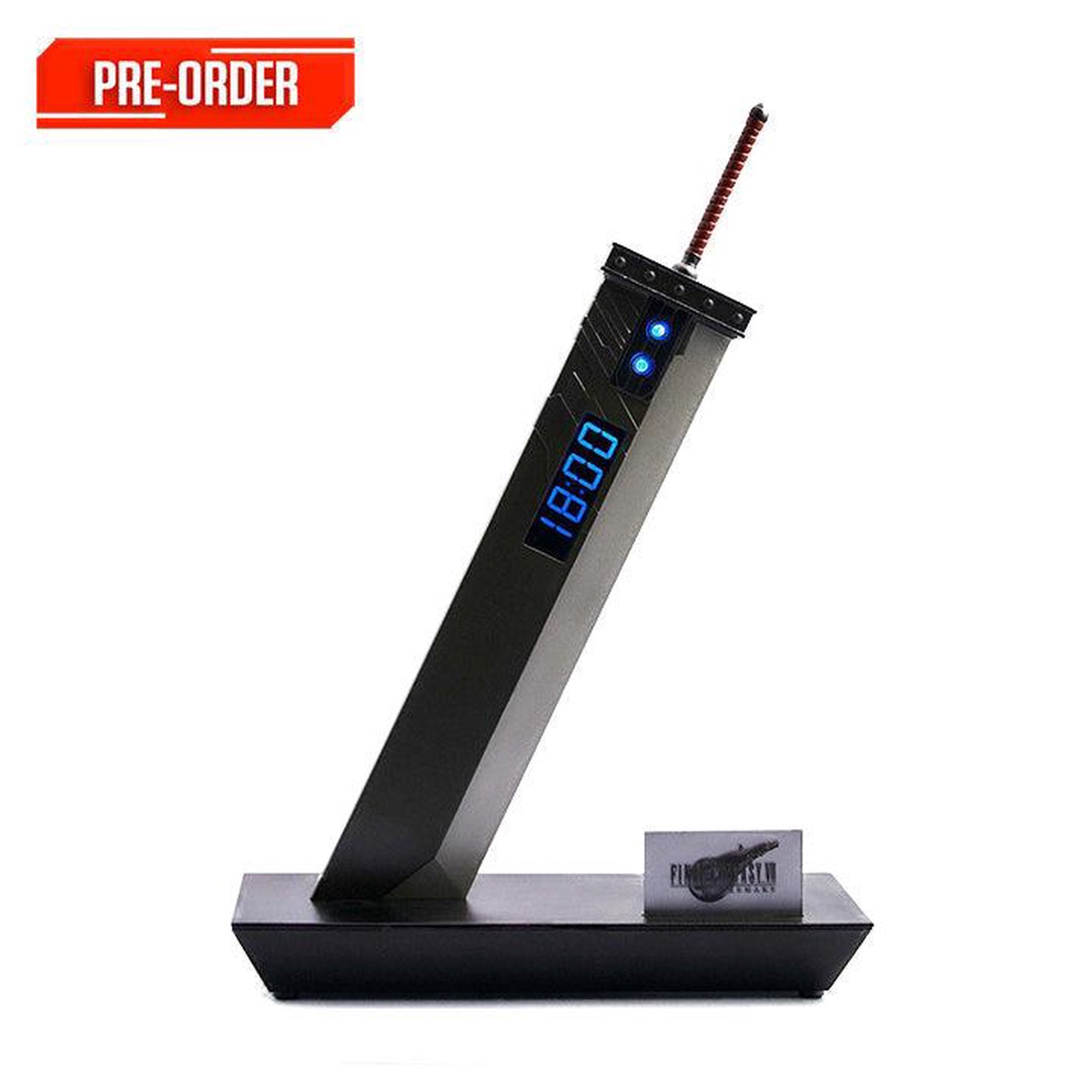 Final Fantasy VII Remake Digital Clock - Buster Sword (Re-Production) Pre-Order Downpayment