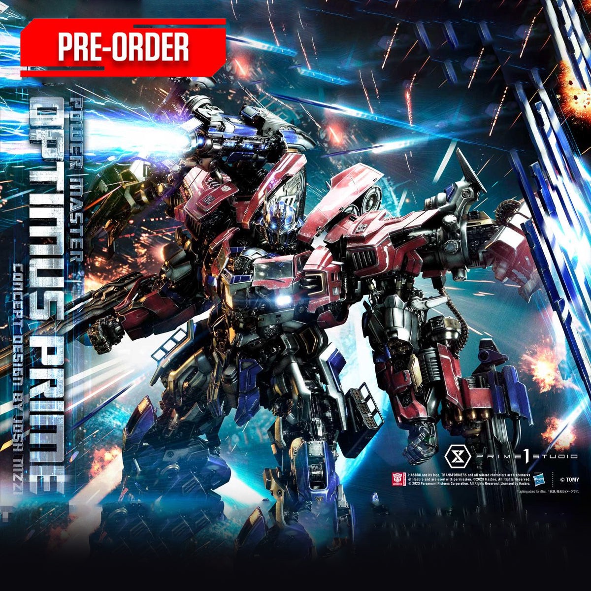 Museum Masterline Transformers (Film) Power Master Optimus Prime (Design by Josh Nizzi) Pre-Order Downpayment