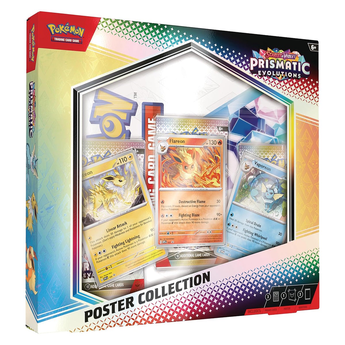 Pokemon Trading Card Game SV8.5 Scarlet & Violet Prismatic Evolutions Poster Collection (10-10024-101)