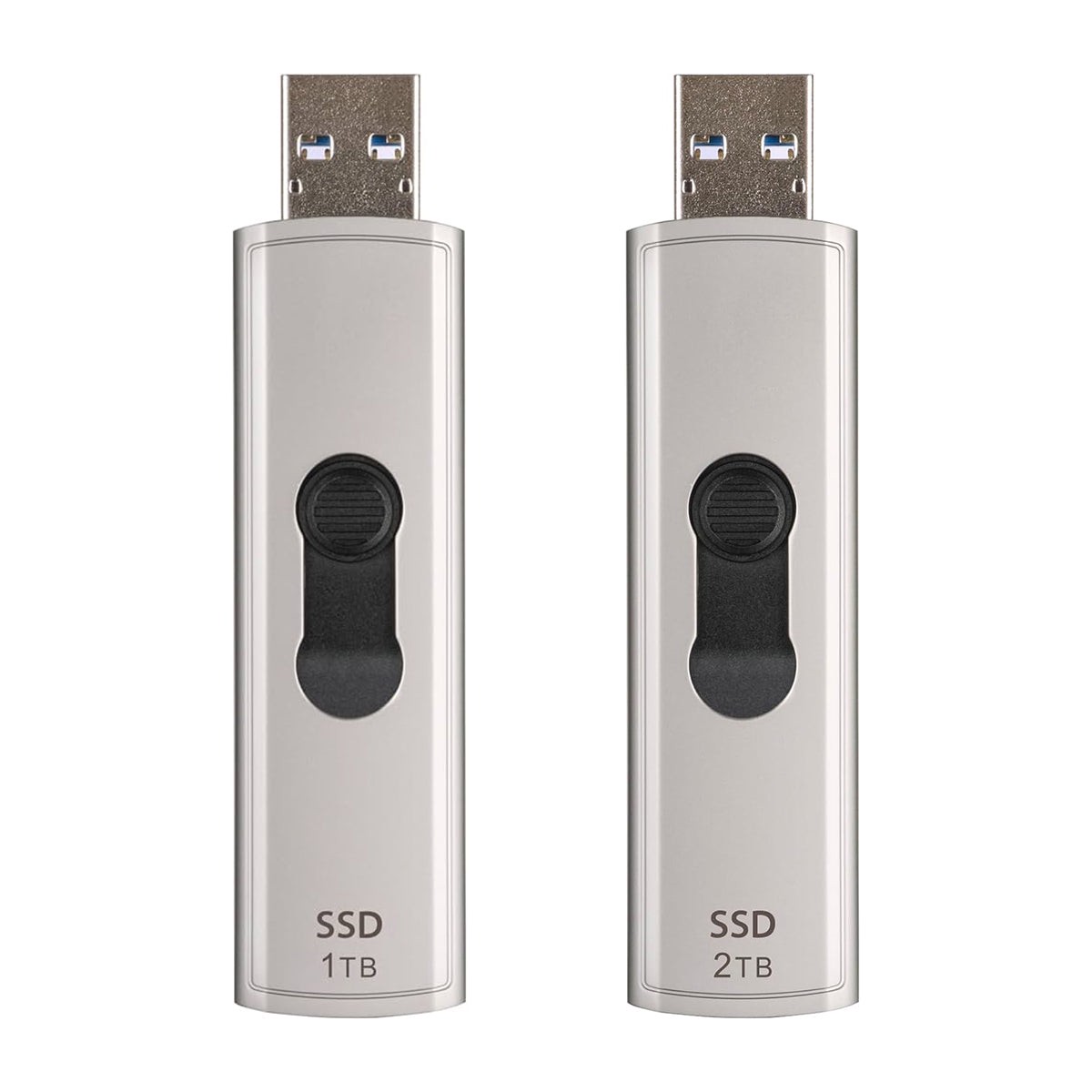 Transcend ESD320A USB 10Gbps Read up to 1050MB/s Type-A Portable SSD (1TB, 2TB) (TS1TESD320A, TS2TESD320A)