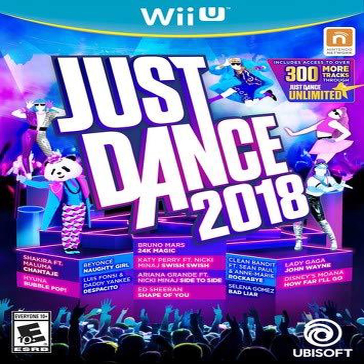 WIIU JUST DANCE 2018