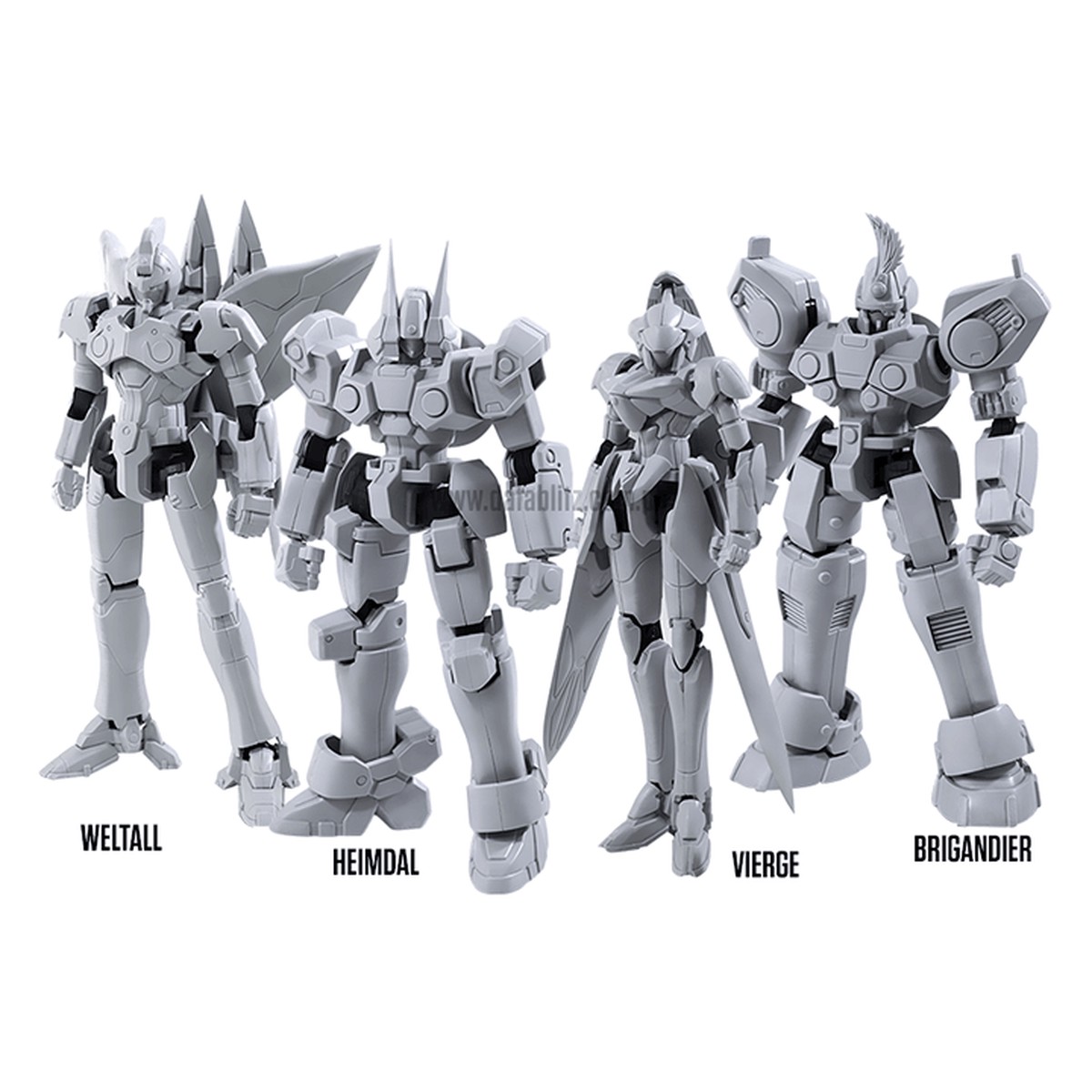 Xenogears Structure Arts 1/144 Scale Plastic Model Kit Series Vol.1