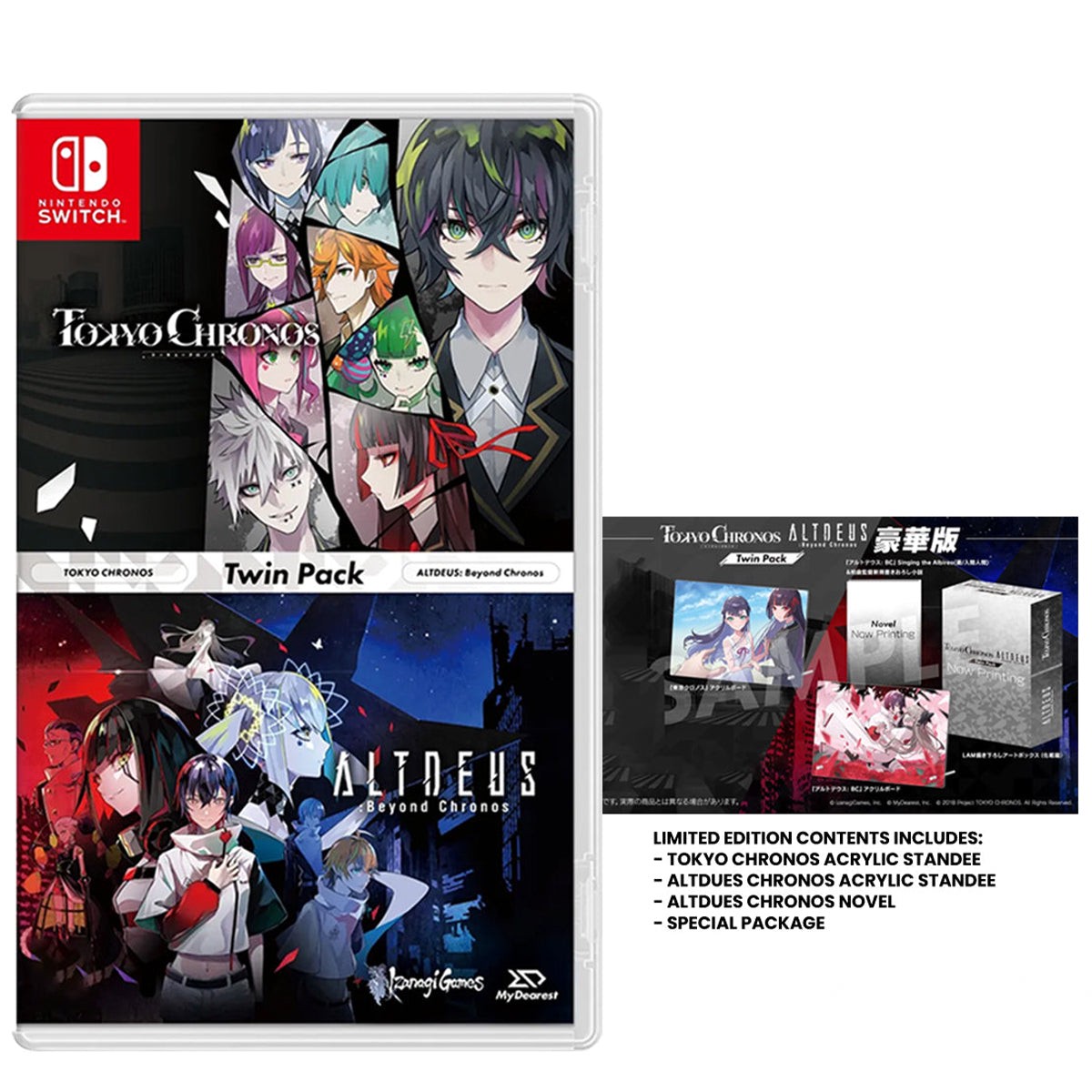 Nintendo Switch Tokyo Chronos & Altdeus Beyond Chronos Twin Pack Limited Edition (Eng/JPN)