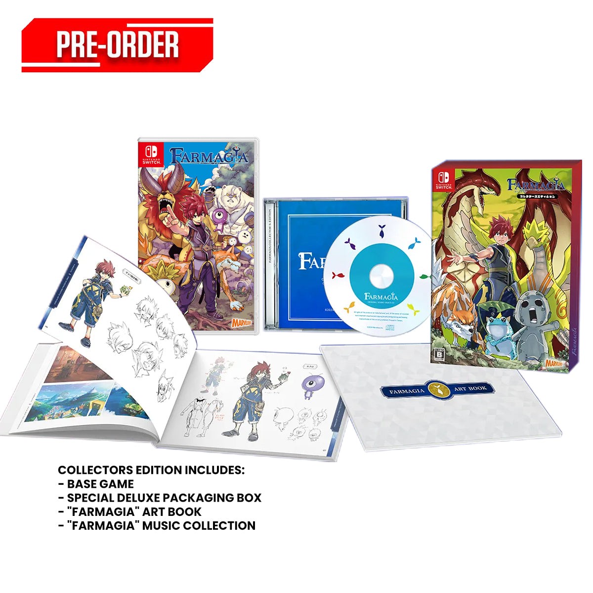 Nintendo Switch Farmagia Collectors Edition (Chinese Version) Pre-Order Downpayment