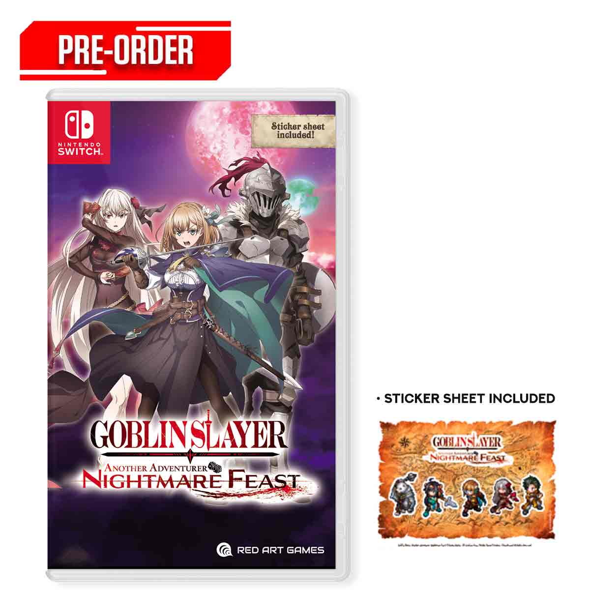 Nintendo Switch Goblin Slayer Another Adventurer Nightmare Feast Pre-Order Downpayment