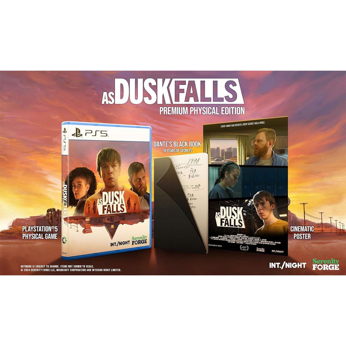 PS5 As Dusk Falls Premium Physical Edition (US)