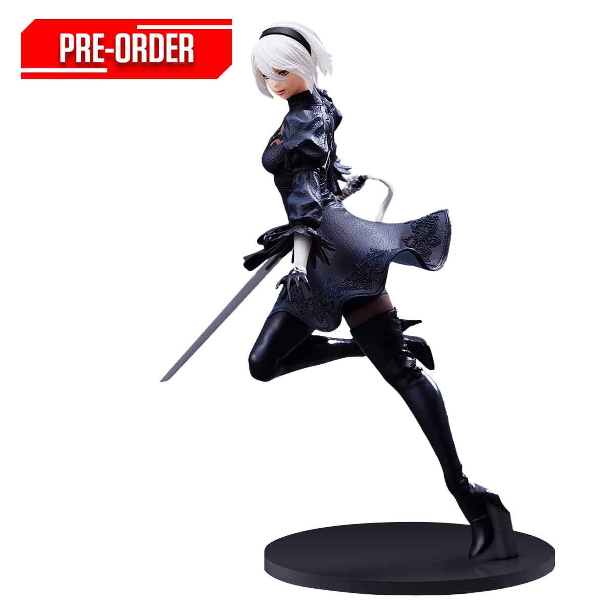 NieR Automata Form-ism Figure - 2B YoRHa No.2 Type B (without Goggles ver.) Re-Production Pre-Order Downpayment
