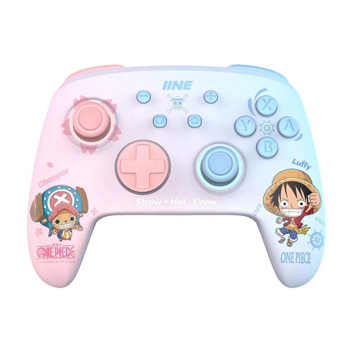 IINE Wireless Controller for N-Switch / N-Switch Lite / N-Switch OLED (Luffy & Chopper) (L909)