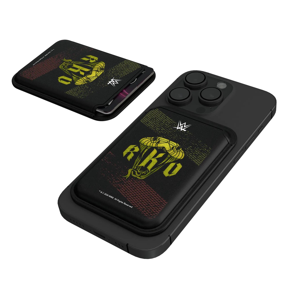 Randy Orton Steel Black Magnetic Credit Card Wallet