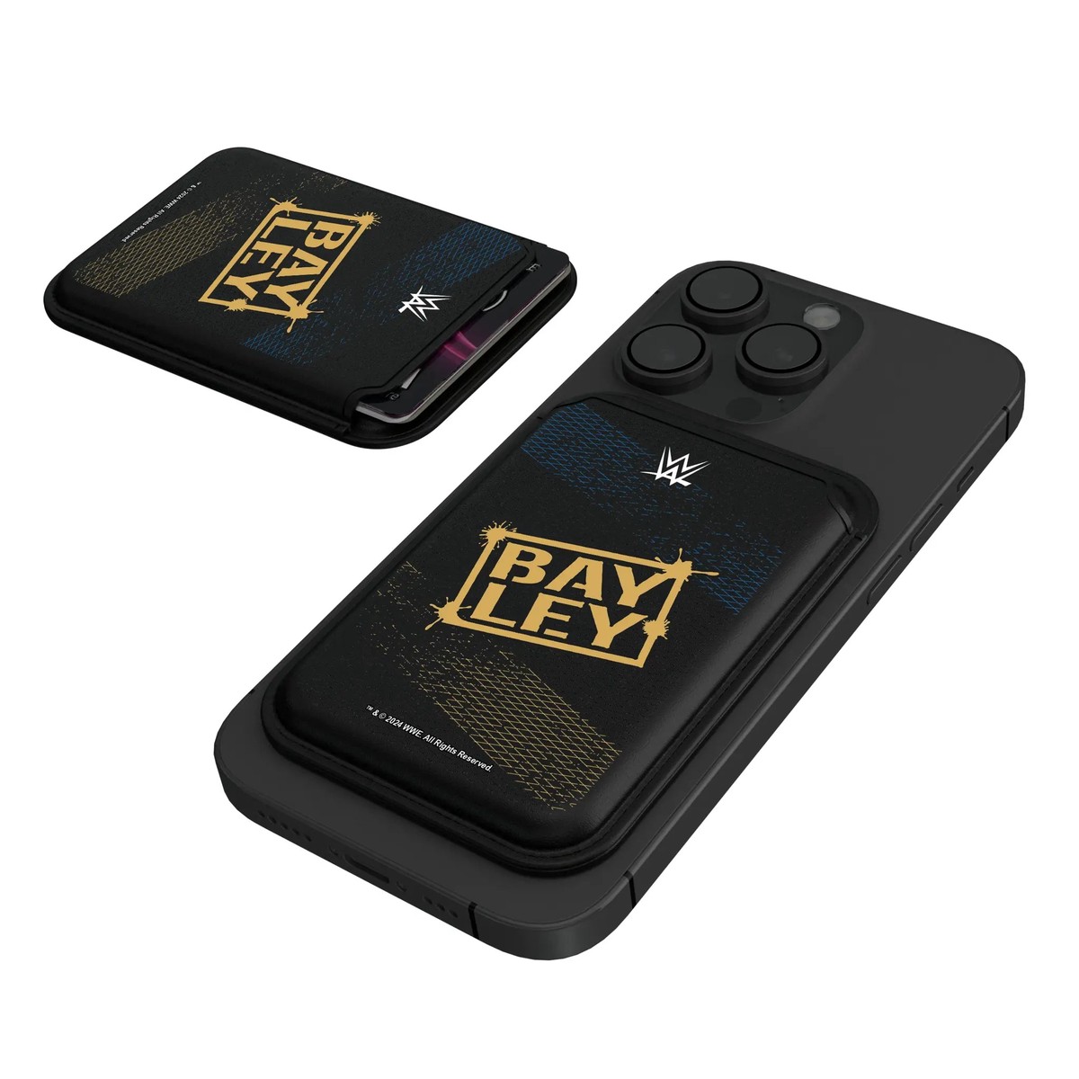 Bayley Steel Black Magnetic Credit Card Wallet
