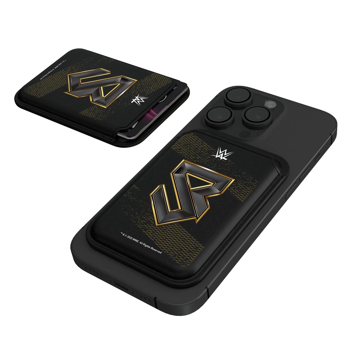 Seth Freakin Rollins Steel Black Magnetic Credit Card Wallet