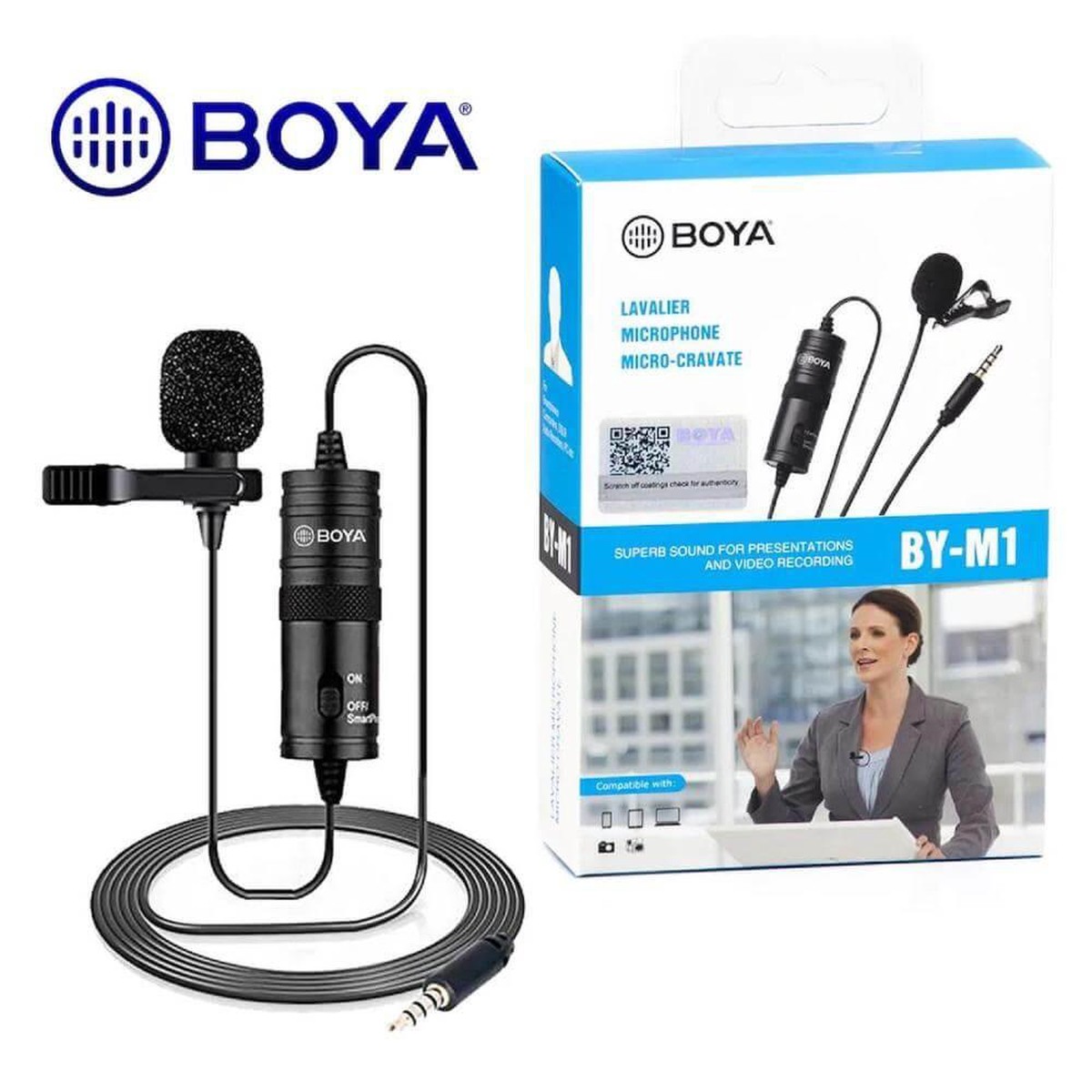 BOYA BY M1 Omnidirectional Lavalier Microphone For All Devices